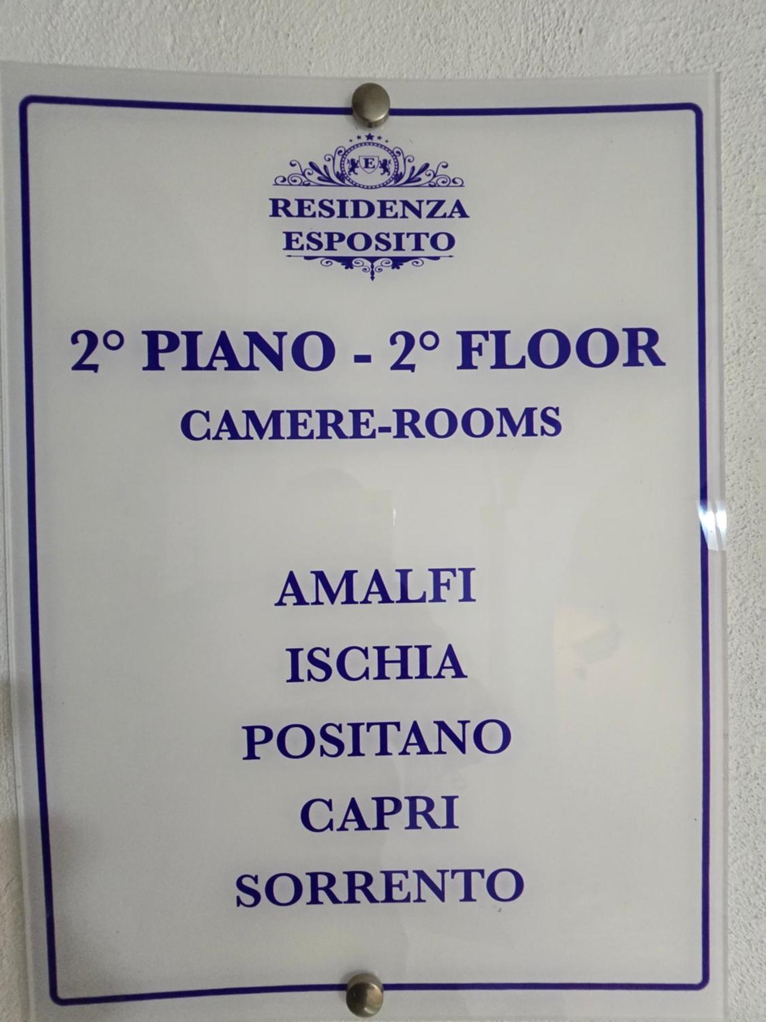 Hotel Residenza Esposito Nápoles Exterior foto